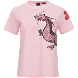 Abbigliamento Donna T-shirt & Polo Pinko T-SHIRT MOD. QUENTIN Rosa
