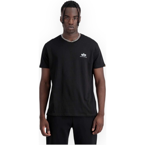 Abbigliamento Uomo T-shirt & Polo Alpha 188505 03 Nero