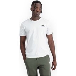 Abbigliamento Uomo T-shirt & Polo Alpha 188505 09 Bianco