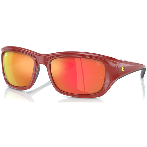Orologi & Gioielli Uomo Occhiali da sole Ray-ban RB4405M Occhiali da sole, Rosso/Arancione, 59 mm Rosso