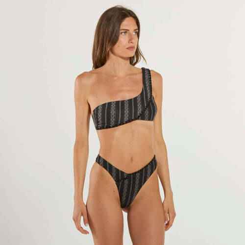 Abbigliamento Donna Costume / Bermuda da spiaggia Effek bikini monospalla fantasia ethos nero Nero