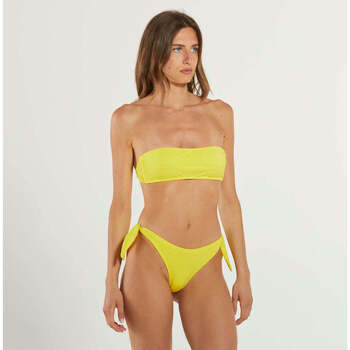 Abbigliamento Donna Costume / Bermuda da spiaggia Effek bikini a fascia visionary dose giallo Giallo