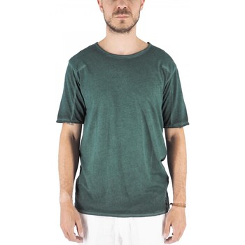 Abbigliamento Uomo T-shirt & Polo Never Enough T-Shirt Manica Corta Sea Green Blu