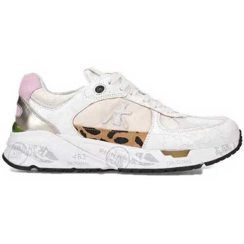 Scarpe Donna Sneakers Premiata MASE D 6680 bianco leo Bianco