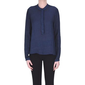Abbigliamento Donna Camicie Kiltie Camicia in lino TPC00003085AE Blu