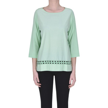 Abbigliamento Donna Camicie Whyci Blusa in cotone TPC00003165AE Verde