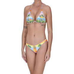 Abbigliamento Donna Costume a due pezzi Pin-Up Stars Bikini a triangolo con applicazioni CST00003048AE Multicolore
