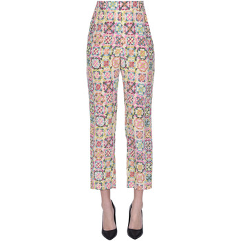 Abbigliamento Donna Chino Momoni Pantaloni Avena PNP00003195AE Multicolore