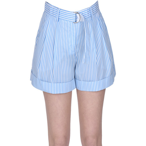 Abbigliamento Donna Shorts / Bermuda Ermanno Scervino Shorts a righe  PNH00003034AE Blu