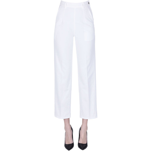 Abbigliamento Donna Jeans True Nyc Pantaloni in denim DNM00003100AE Bianco