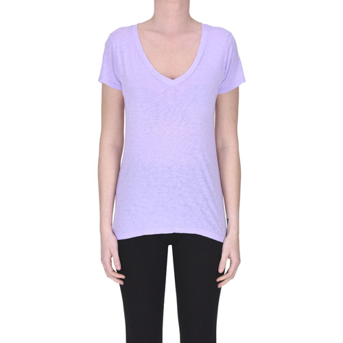 Abbigliamento Donna T-shirt & Polo Velvet T-shirt in cotone TPS00003134AE Viola