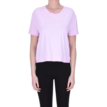 Abbigliamento Donna T-shirt & Polo True Nyc T-shirt cropped TPS00003123AE Rosa