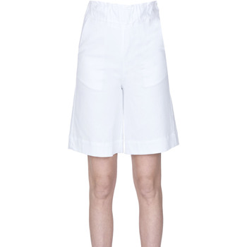 Abbigliamento Donna Shorts / Bermuda Rialto48 Bermuda in misto cotone PNH00003064AE Bianco