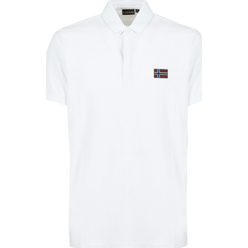 Abbigliamento Uomo T-shirt & Polo Napapijri EBEA 2 0021 Bianco