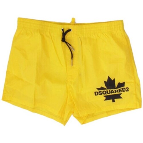 Abbigliamento Uomo Shorts / Bermuda Dsquared D7B5F5600 Giallo