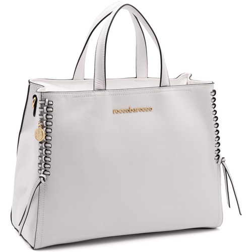 Borse Donna Tote bag / Borsa shopping Rocco Barocco Gea Bianco