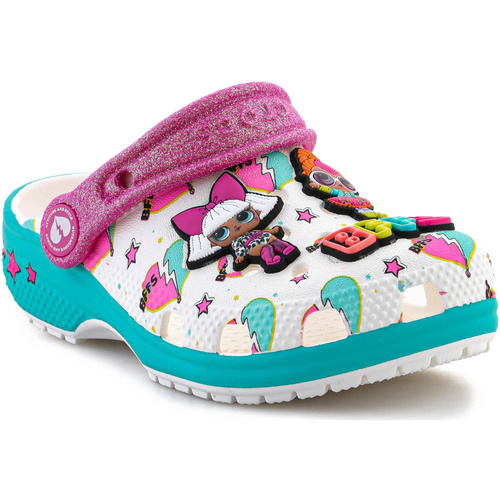 Scarpe Bambina Sandali Crocs Lol Surprise Bff Classic Clog Toddler 209472-100 Multicolore