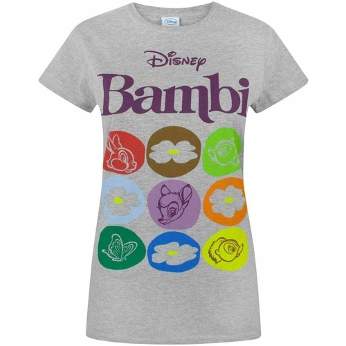 Abbigliamento Donna T-shirts a maniche lunghe Bambi NS8362 Grigio