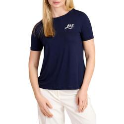 Abbigliamento Donna T-shirt maniche corte Naf Naf  Blu