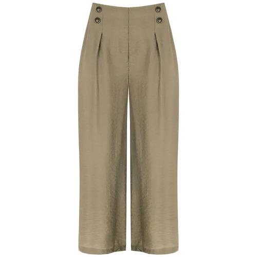 Abbigliamento Donna Pantaloni morbidi / Pantaloni alla zuava Rinascimento CFC0019549002 Verde Militare