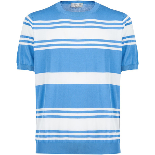 Abbigliamento Uomo T-shirt & Polo Jeordie's 40585 450 Blu