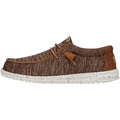 Image of Sneakers HEYDUDE - Wally sport knit cuoio 40536-255067