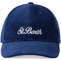 Image of Cappelli Mc2 Saint Barth Cappello baseball blu con logo067