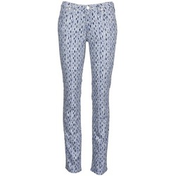 Abbigliamento Donna Jeans dritti Lee MARION STRAIGHT Stampato / Blu