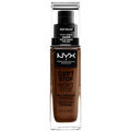 Image of Fondotinta & primer Nyx Professional Make Up Can't Stop Won't Stop Full Coverage Foundation deep Walnut067