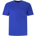 Image of T-shirt Tommy Hilfiger T-shirt blu elettrico con taschino per uomo067