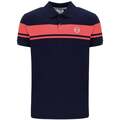 Image of T-shirt & Polo Sergio Tacchini Young Line Polo Shirt Maritime Blue/Dubarry067