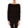 Abbigliamento Donna Maglioni De Fil En Aiguille Pull Galina noir Nero