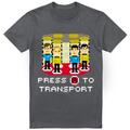 Image of T-shirts a maniche lunghe Star Trek Press A to Transport067