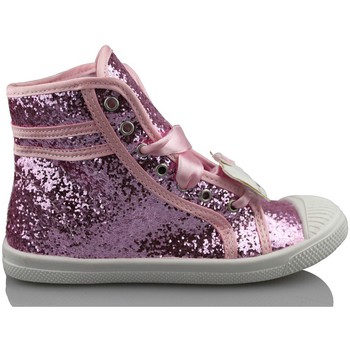 Scarpe Bambina Sneakers alte Hello Kitty CAMOMILLA MILANO GLIPPER Rosa
