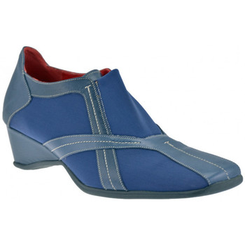 Scarpe Donna Sneakers Janet&Janet Stretch Slip- On Lässige Blu