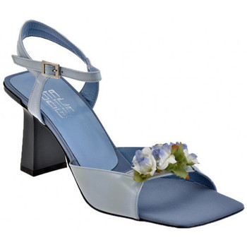 Scarpe Donna Sneakers Strategia Flower Tacco70 Blu
