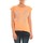 Abbigliamento Donna Top / Blusa Vero Moda Top Binti Stud S/S EX5 Orange Arancio