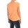 Abbigliamento Donna Top / Blusa Vero Moda Top Binti Stud S/S EX5 Orange Arancio