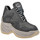 Scarpe Donna Sneakers Zone 14508  Slim  Platform Grigio