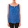 Abbigliamento Donna Top / Blusa Dress Code Debardeur HS-1019  Bleu Blu