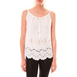 Abbigliamento Donna Top / T-shirt senza maniche Dress Code Debardeur HS-1019  Blanc Bianco