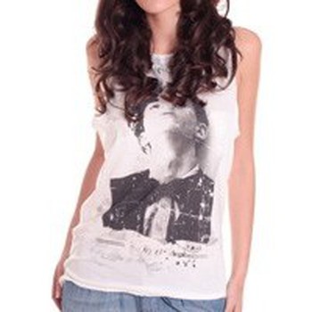 Abbigliamento Donna Top / T-shirt senza maniche Rich & Royal DEBARDEUR 11Q418 BLANC Bianco