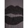 Abbigliamento Donna T-shirts a maniche lunghe Charlie Joe Top Lips Gris Grigio