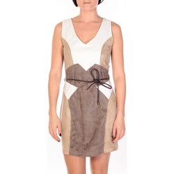 Abbigliamento Donna Abiti corti Dress Code Robe Fraise blanc/beige/marron Multicolore