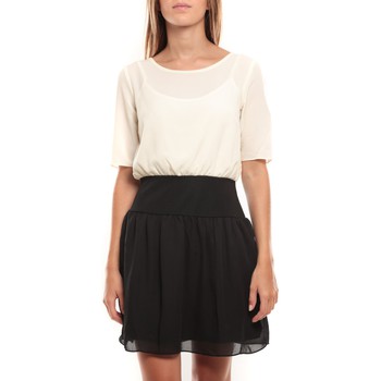Minto 2/4 Short Dress 97759 Blanc/Noir