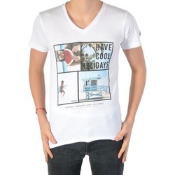 Abbigliamento Bambina T-shirt maniche corte Deeluxe 77347 Bianco