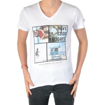 Abbigliamento Bambino T-shirt maniche corte Deeluxe 77347 Bianco
