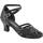 Scarpe Donna Sandali sport Vitiello Dance Shoes Sandalo l.a. satinato Nero