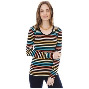 Abbigliamento Donna T-shirts a maniche lunghe Little Marcel T-shirt Line ML Multi 327 Multicolore