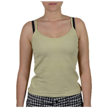 Abbigliamento Donna Top / T-shirt senza maniche Fila CanottaT-shirt beige 